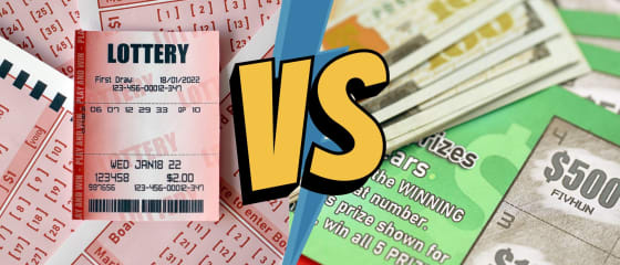 Kraskaarten of loterij: wat is de betere weddenschap